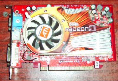 Лот: 6623693. Фото: 1. Видеокарта Radeon RX700 PRO 512Мб. Видеокарты