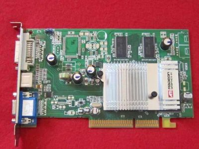 Лот: 3171742. Фото: 1. Видеокарта ATI Radeon 9600 128... Видеокарты