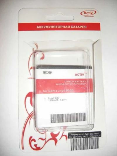 Лот: 5500382. Фото: 1. АКБ для Samsung i9000, B7350... Аккумуляторы