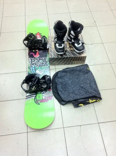 Лот: 3318409. Фото: 1. Сноуборд The rom sds rocker 138... Комплект в сборе