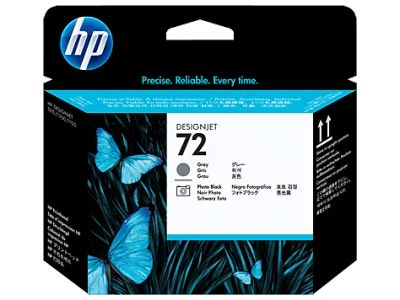 Лот: 13427088. Фото: 1. Картридж HP C9380A (№72, gray... Картриджи, расходные материалы