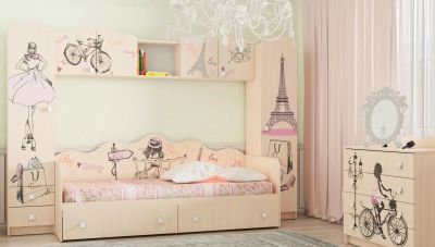 Лот: 14627204. Фото: 1. Комплект для детской "Париж... Комплекты детской мебели