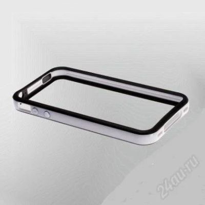 Лот: 2269153. Фото: 1. Бампер (Чехол) iPhone 4/4S (чёрный... Чехлы, бамперы