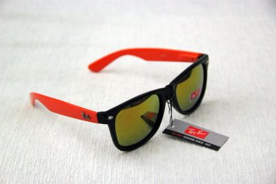 Лот: 3921823. Фото: 1. Очки Ray Ban Wayfarer, цвет оранжевый... Очки