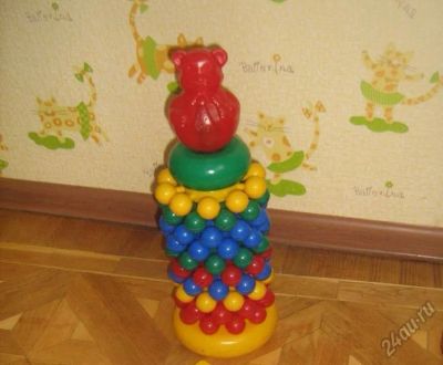 Лот: 4764335. Фото: 1. Пирамидка большая. Для младенцев