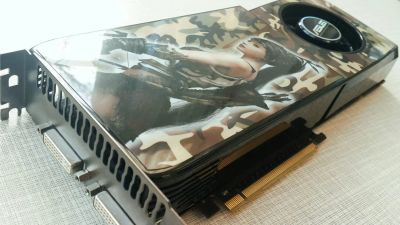 Лот: 11398903. Фото: 1. Видеокарта ASUS geForce GTX 260... Видеокарты