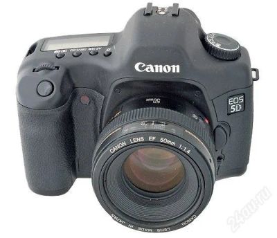 Лот: 1295091. Фото: 1. Canon 5D(26 000 пробег). Цифровые зеркальные