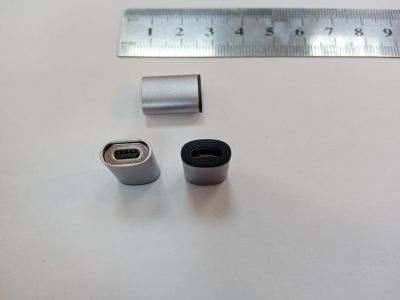 Лот: 17538950. Фото: 1. Переходник гн. microUSB - магнитный... Дата-кабели, переходники