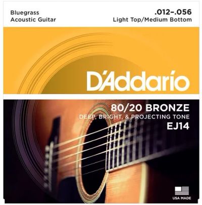 Лот: 9018163. Фото: 1. Струны D`addario EJ11, 012 - 056... Другие струнные