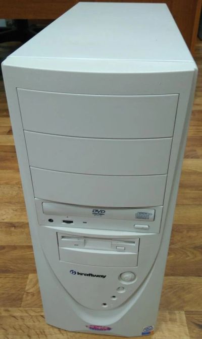 Лот: 10474196. Фото: 1. 2-х ядерный системный блок \2Gb... Компьютеры в сборе