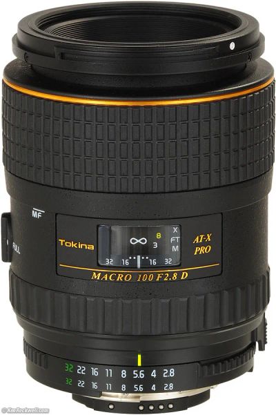 Лот: 8630774. Фото: 1. Tokina AT-X 100mm f/2.8 PRO D... Объективы