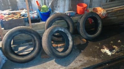 Лот: 8406743. Фото: 1. Bridgestone лето 185/65 R15. Шины