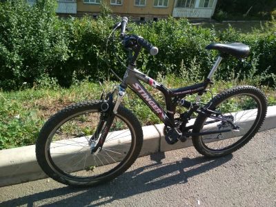 Лот: 11973130. Фото: 1. Велосипед Stinger Highlander sx150... Велосипеды