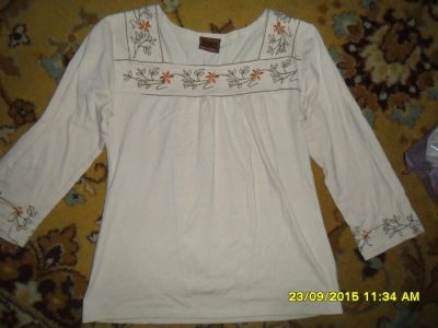 Лот: 6916606. Фото: 1. кофта хлопок 44. Свитеры, толстовки, худи