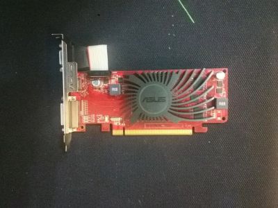 Лот: 10592035. Фото: 1. Видеокарта Asus radeon hd 5450... Видеокарты