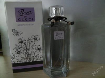 Лот: 2717798. Фото: 1. Flora by Gucci Generous violet... Женская парфюмерия