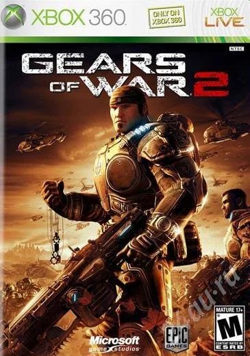Лот: 431895. Фото: 1. Лицензия Gears of War 2 на XBOX... Игровые приставки, консоли