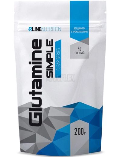 Лот: 9094981. Фото: 1. Глютамин Rline Glutamine 200 г. Спортивное питание, витамины