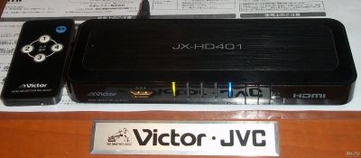 Лот: 16251470. Фото: 1. Victor JX-HD401(JVC) - HDMI селектор... Другое (тв и видео)