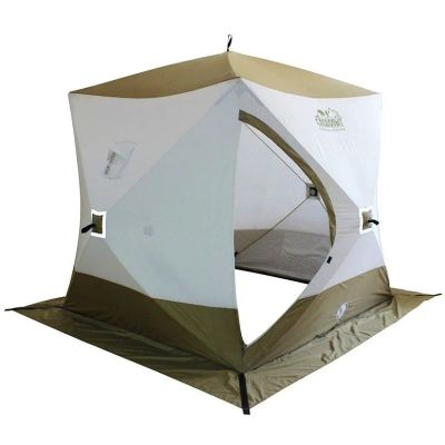 Лот: 21600775. Фото: 1. Зимняя палатка куб Следопыт Premium... Палатки, тенты