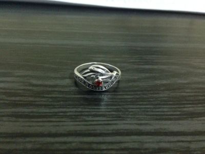 Лот: 3371441. Фото: 1. Кольцо серебро женское (1,5 гр... Кольца, перстни
