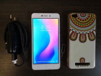 Лот: 14582393. Фото: 1. Рабочий смартфон Xiaomi 4a с 1... Смартфоны