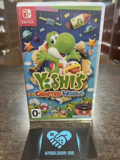 Лот: 16960344. Фото: 1. Yoshi’s Crafted World. Оригинальный... Игры для консолей