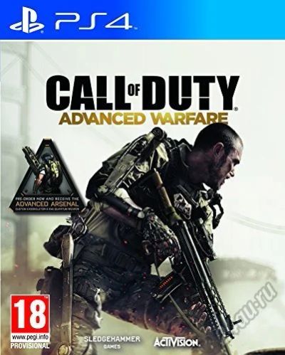Лот: 6087755. Фото: 1. Продам диск COD advanced warfare... Игры для консолей