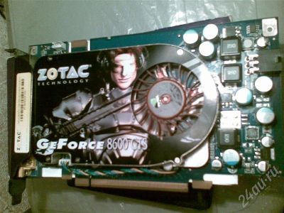 Лот: 733644. Фото: 1. Видеокарта Zotac GeForce 8600... Видеокарты