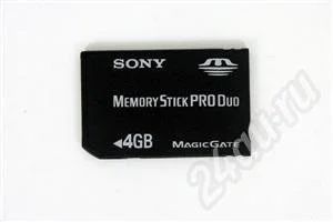 Лот: 216146. Фото: 1. Карта памяти 4 Гига Memory Stick... Карты памяти