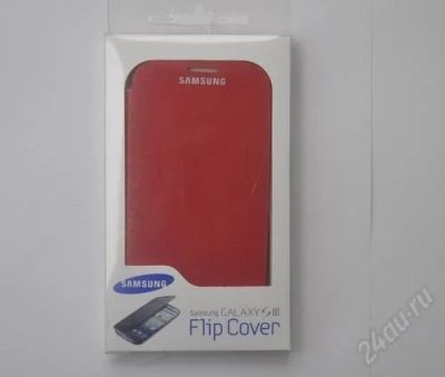 Лот: 2519624. Фото: 1. флип кейс красный samsung galaxy... Чехлы, бамперы