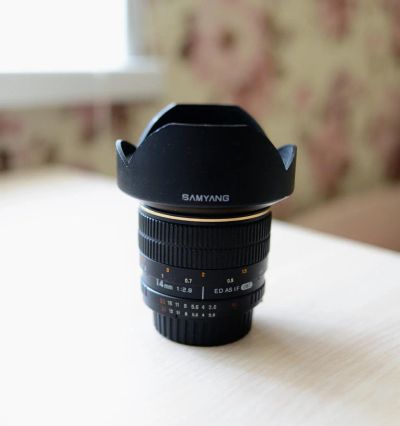 Лот: 8708964. Фото: 1. Samyang 14 mm ED AS IF UMC для... Объективы