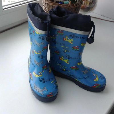 Лот: 7459660. Фото: 1. Сапоги резиновые для мальчика... Сапоги
