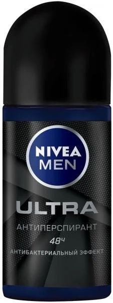 Лот: 12532989. Фото: 1. Nivea Men Ultra Дезодорант-роликовый... Мужская парфюмерия
