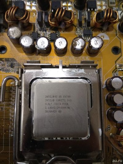 Лот: 13142589. Фото: 1. Asus P5B-VM, Intel Core 2 duo... Процессоры