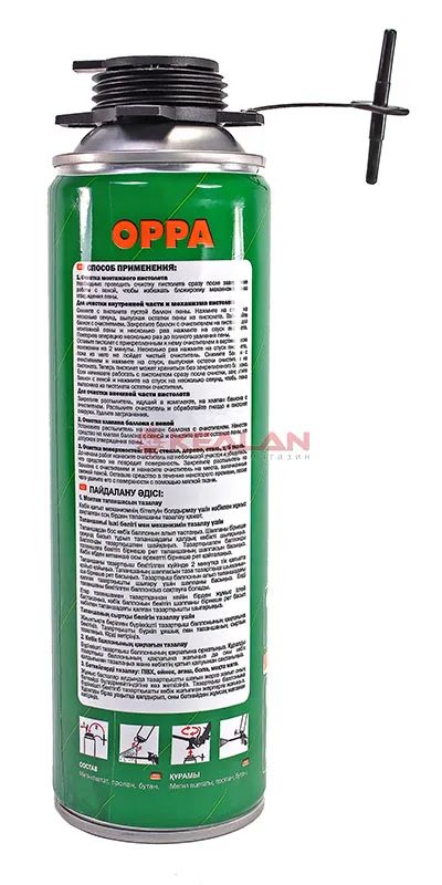 Лот: 23972777. Фото: 1. Oppa Cleaner очиститель монтажной... Клеи, герметики, пена монтажная, клейкие ленты