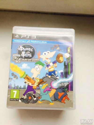 Лот: 9514893. Фото: 1. Игра на PS3 "Финес и Ферб 2-го... Игры для консолей