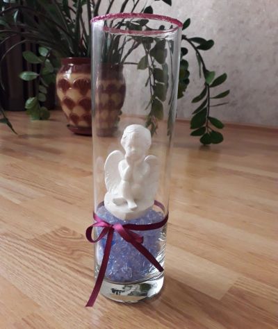 Лот: 16262801. Фото: 1. Ваза стеклянная. Вазы