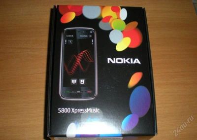 Лот: 2352856. Фото: 1. nokia 5800 xpressmusic (red) продажа... Смартфоны