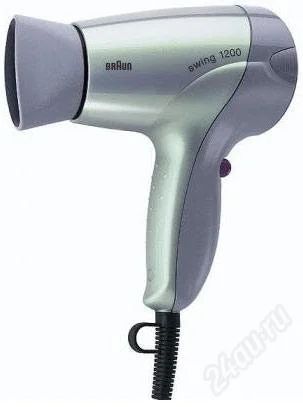 Лот: 1461900. Фото: 1. Фен Braun Swing B 1200. Укладка и стрижка волос, бритьё, эпиляция