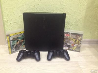 Лот: 10200069. Фото: 1. Sony Playstation 3 Slim (160Gb... Консоли