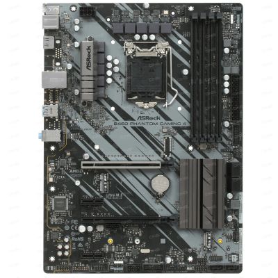 Лот: 20404662. Фото: 1. Материнская плата ASRock B460... Материнские платы