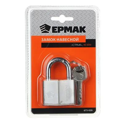 Лот: 23317056. Фото: 1. Замок навесной 40мм Страж Ермак... Замки