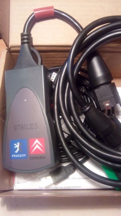 Лот: 11667243. Фото: 1. Диагностический кабель для Citroen... Диагностическое оборудование, измерительный инструмент
