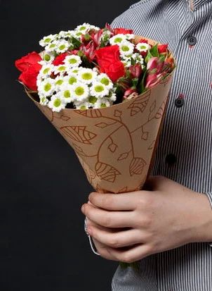 Лот: 7158021. Фото: 1. Сборный букет. Цветы на Щорса... Свежие цветы