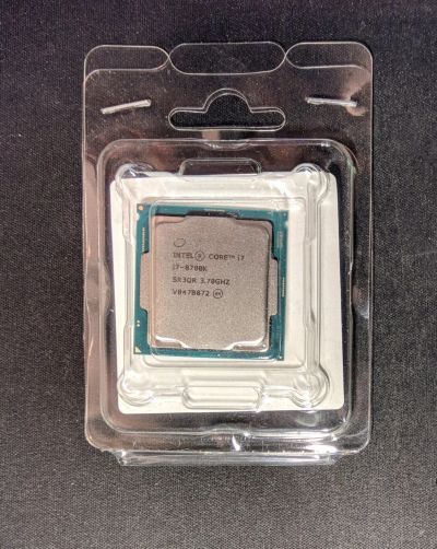 Лот: 17314579. Фото: 1. intel core i7-8700k. Процессоры