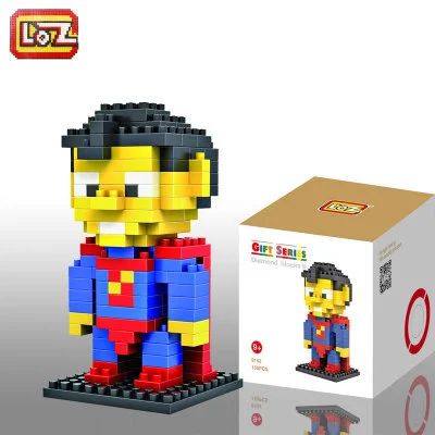 Лот: 6038957. Фото: 1. Конструктор Loz Супермен. Конструкторы