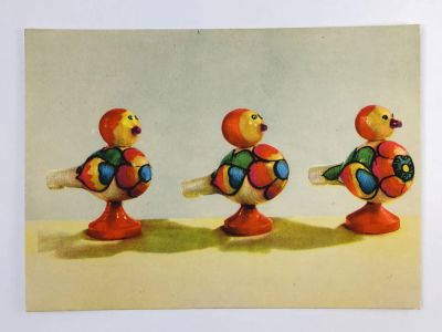 Лот: 23297265. Фото: 1. Мастер Филяев С. Н. Свистульки-птички... Открытки, конверты