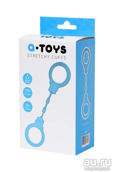 Лот: 15548513. Фото: 1. Силиконовые наручники "Toyfa... Игрушки