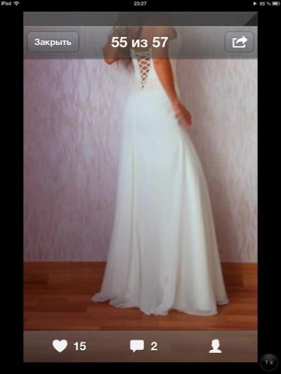 Лот: 6138448. Фото: 1. Платье свадебное. Свадебные платья